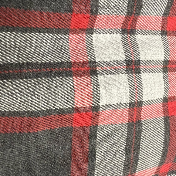 Men’s J. Crew Grey and Red Plaid Button Down Shirt - Picture 11 of 12
